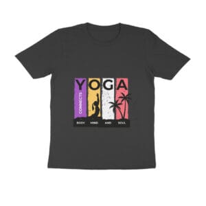 Home unisex yoga t shirt